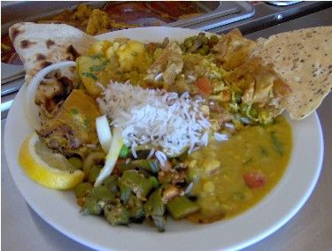 Mr. Currys delicacies from Buffet